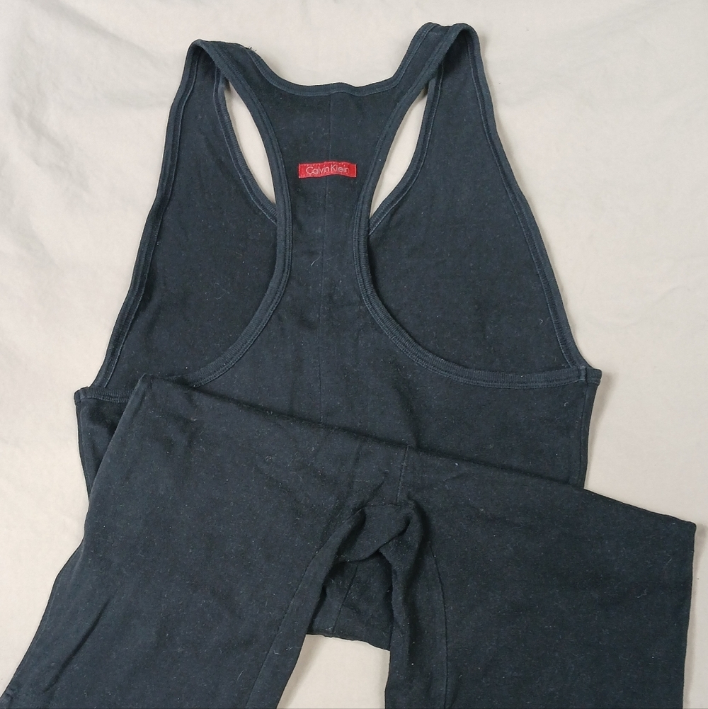 Black Athletic Calvin Klein Signlet